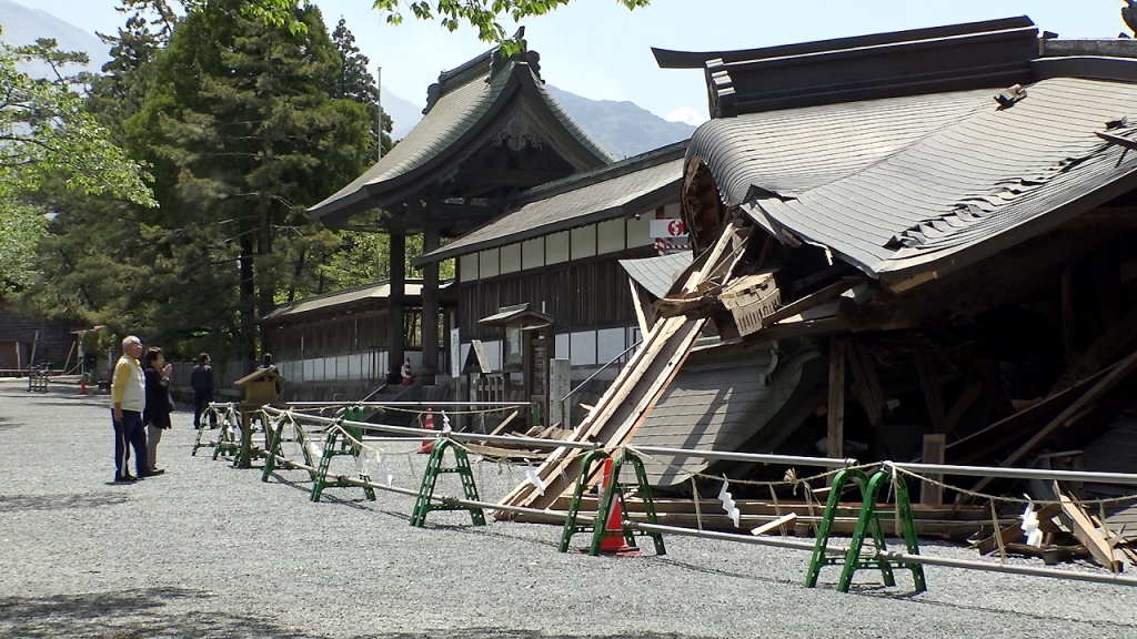 阿蘇神社 雄姿をふたたび