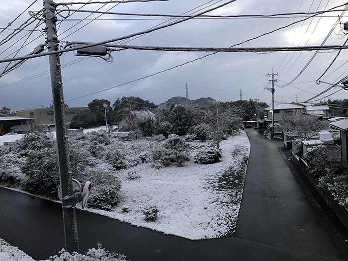 佐賀県で年初の積雪 ピックアップ Kachi Kachi Plus