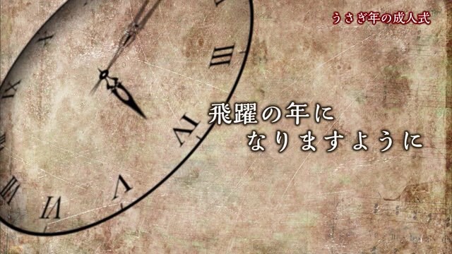 あの日へ時間旅行「うさぎ年の成人式」【1987年・1999年・2011年