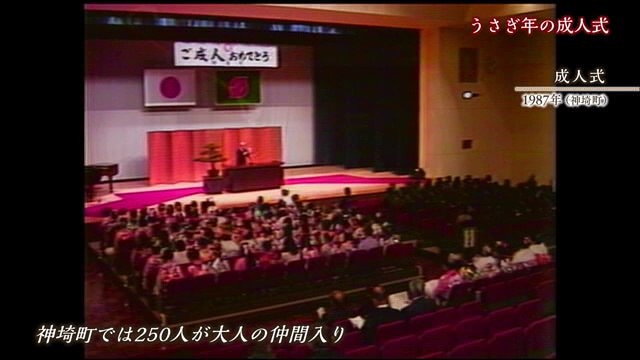 あの日へ時間旅行「うさぎ年の成人式」【1987年・1999年・2011年