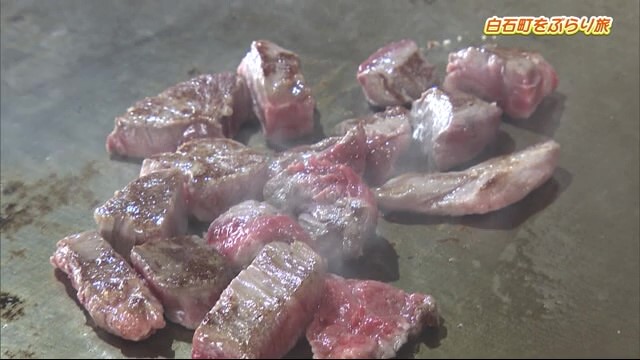 佐賀牛の鉄板焼き！「ニュー魚新」