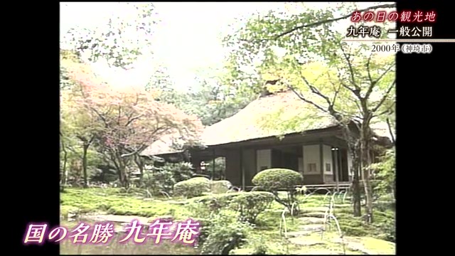 佐賀時間旅行「九年庵 一般公開」もみじとコケの美しいコントラスト【1998年】