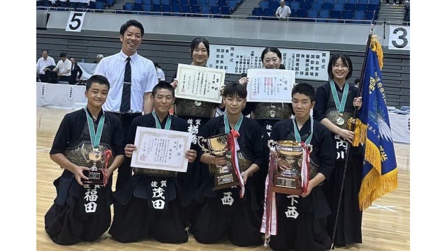 佐賀県勢優勝は初の快挙！ 剣道の都道府県対抗大会【佐賀県】